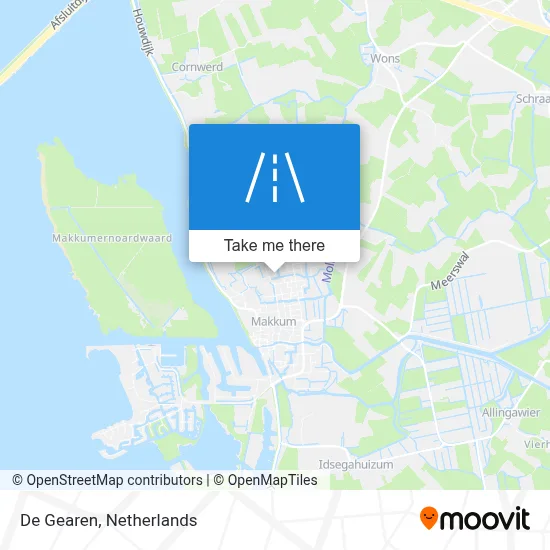 De Gearen map