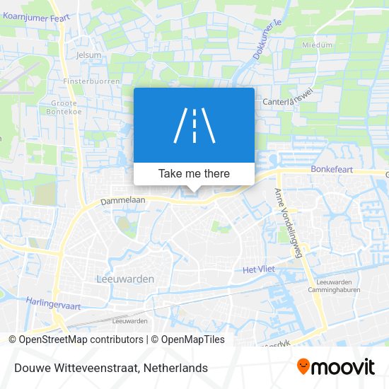 Douwe Witteveenstraat map