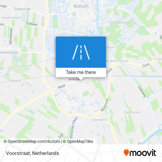 Voorstraat map