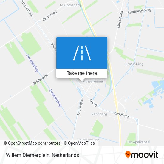Willem Diemerplein map