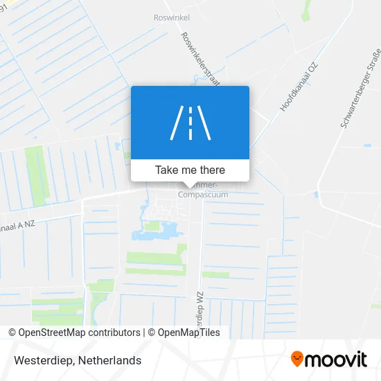 Westerdiep map