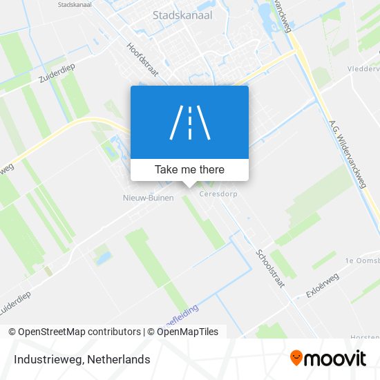 Industrieweg map