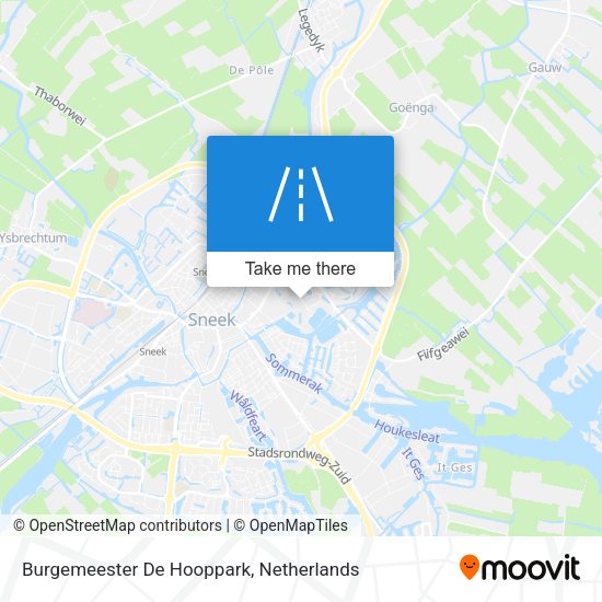 Burgemeester De Hooppark map