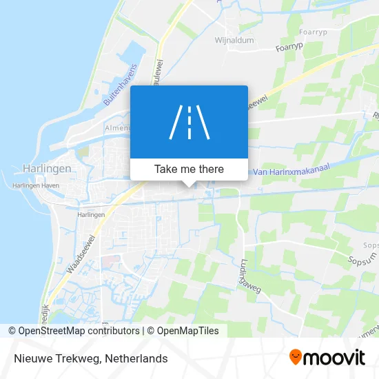 Nieuwe Trekweg map