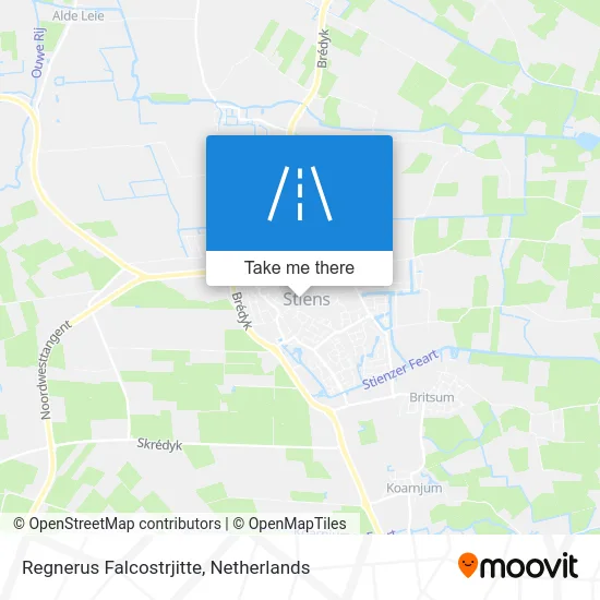 Regnerus Falcostrjitte map