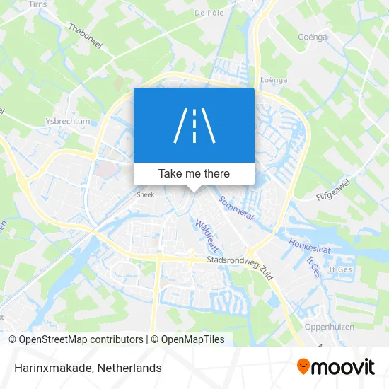 Harinxmakade map