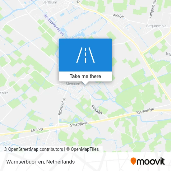 Warnserbuorren map