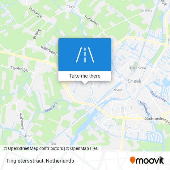 Tingietersstraat map