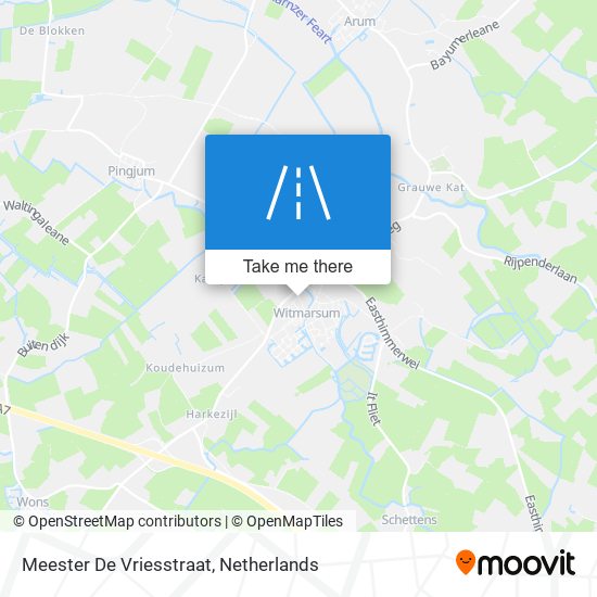 Meester De Vriesstraat map