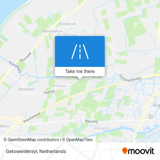 Getswerdersyl map