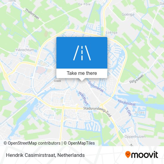 Hendrik Casimirstraat map