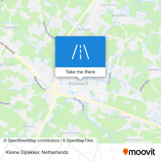 Kleine Dijlakker map