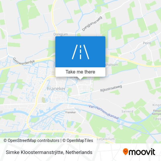 Simke Kloostermanstrjitte map