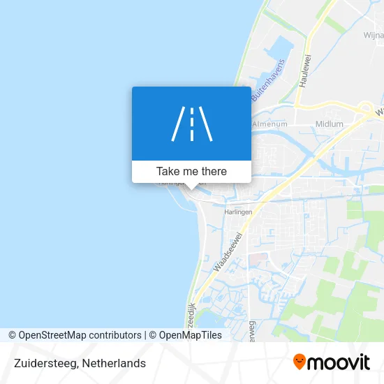 Zuidersteeg map