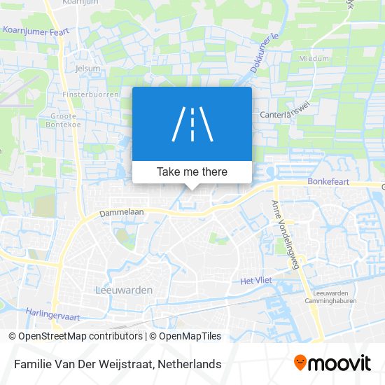 Familie Van Der Weijstraat map