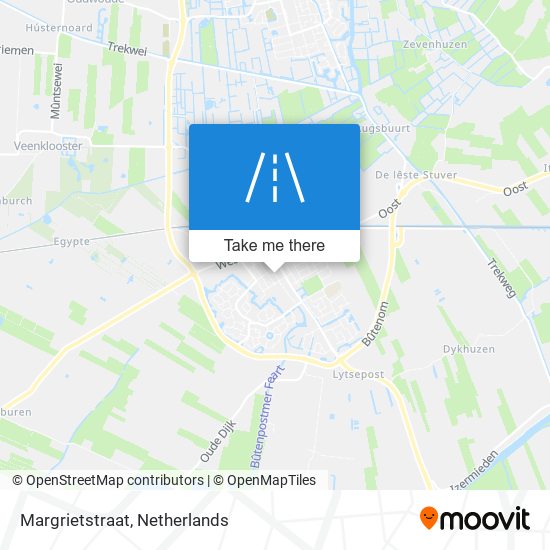 Margrietstraat map