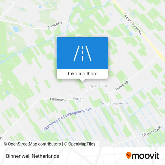 Binnenwei map