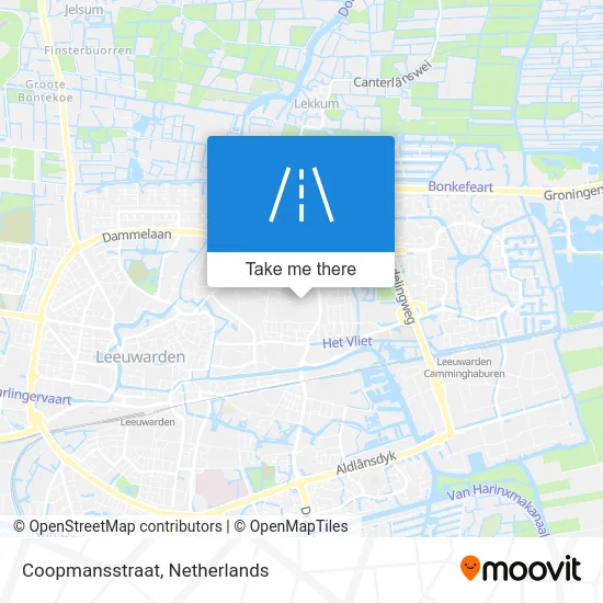 Coopmansstraat map