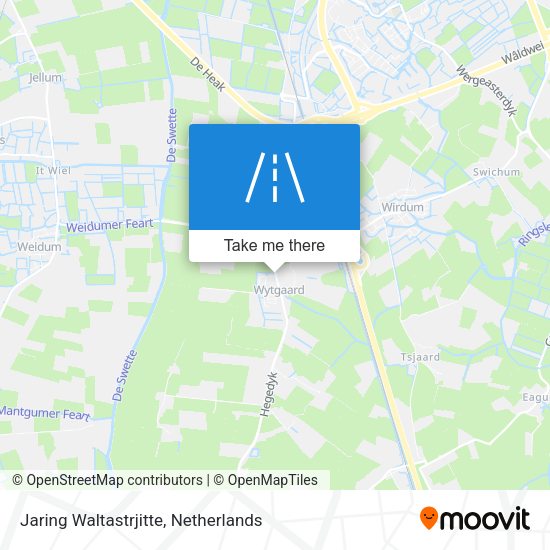 Jaring Waltastrjitte map