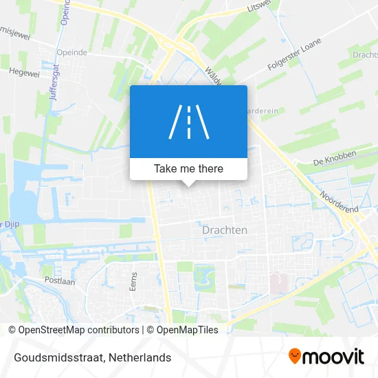Goudsmidsstraat map