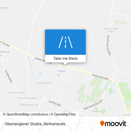 Oberlangener Straße map