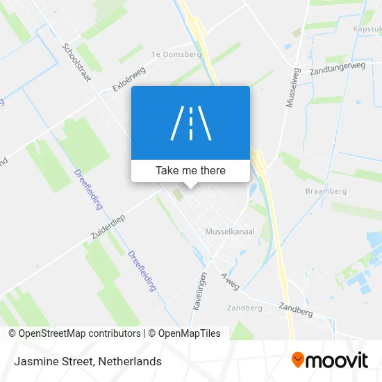Jasmijnstraat map