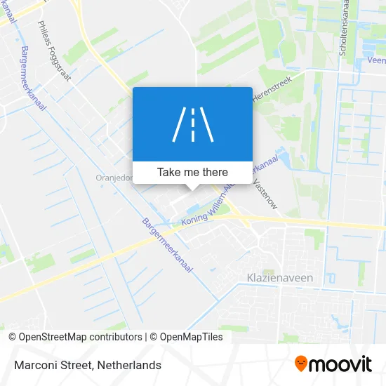 Marconistraat map