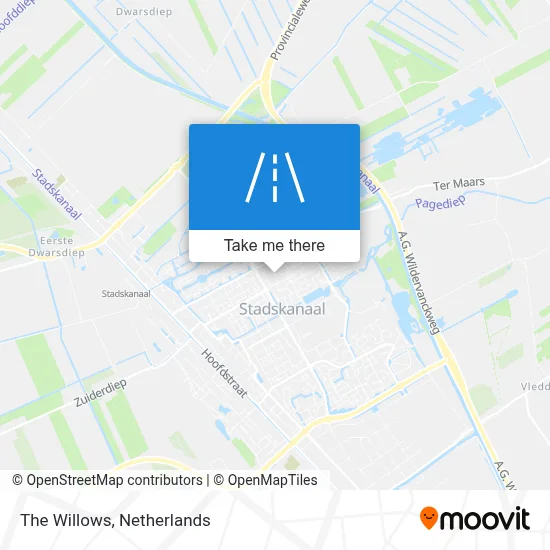 De Wilgen map