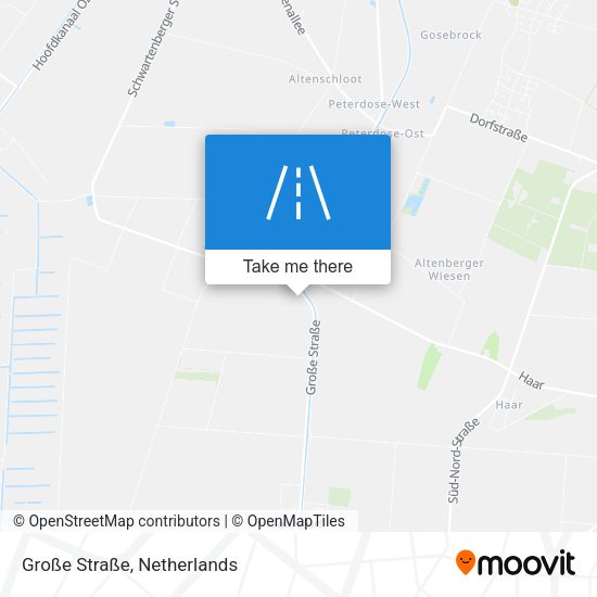 Große Straße map