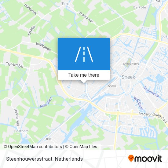 Steenhouwersstraat map