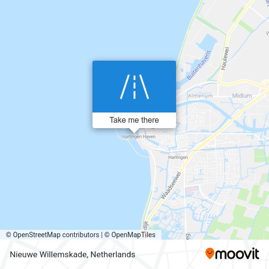 Nieuwe Willemskade map