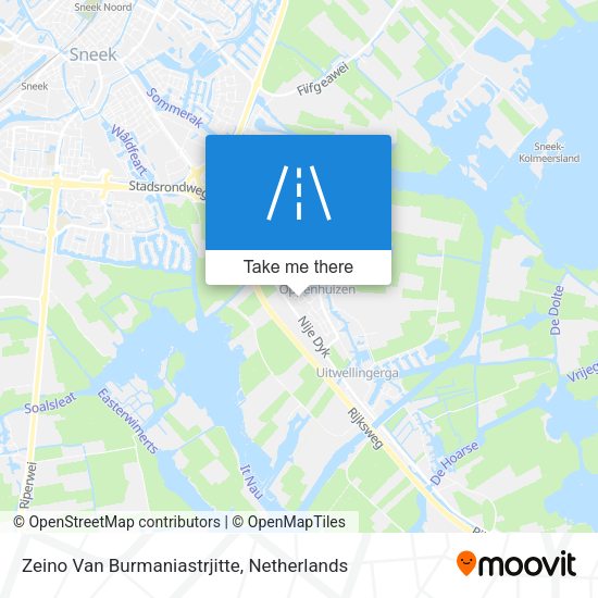 Zeino Van Burmaniastrjitte map