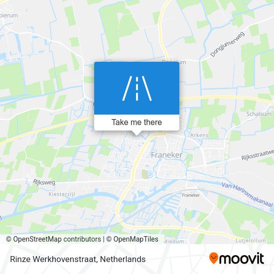 Rinze Werkhovenstraat map