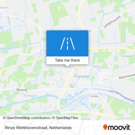 Rinze Werkhovenstraat map