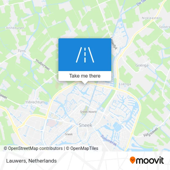 Lauwers map
