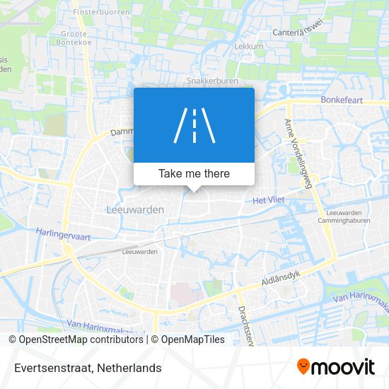 Evertsenstraat map