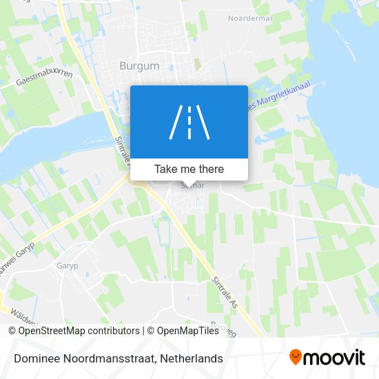 Dominee Noordmansstraat map