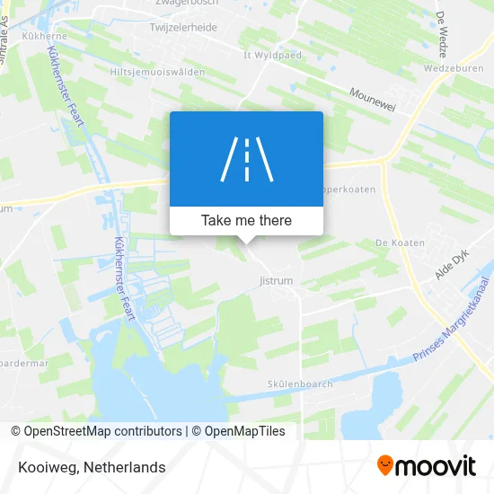 Kooiweg map