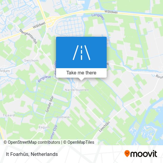 It Foarhûs map
