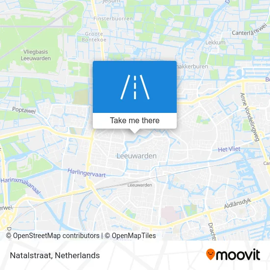 Natalstraat map