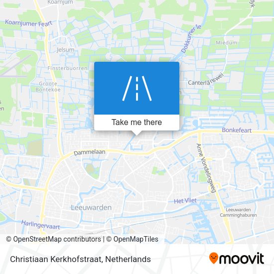 Christiaan Kerkhofstraat map