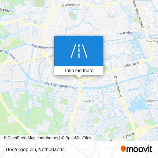 Oostergoplein map