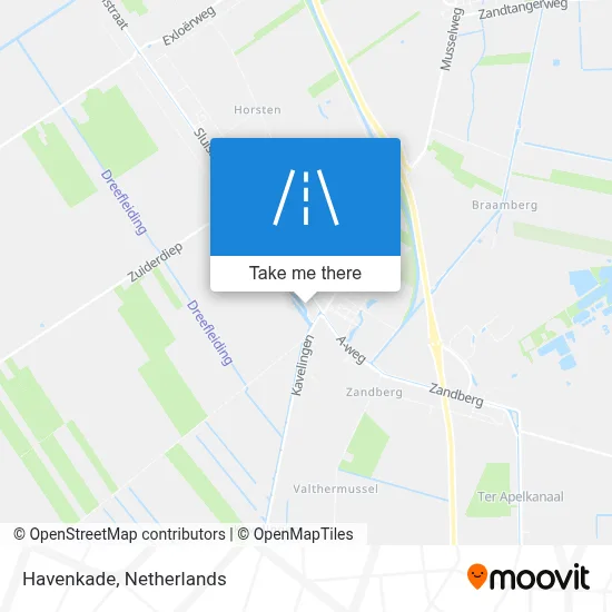 Havenkade map