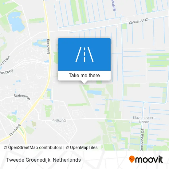 Tweede Groenedijk map