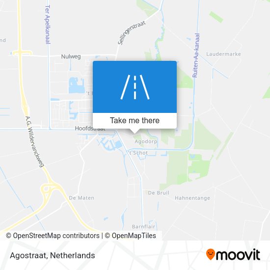 Agostraat map