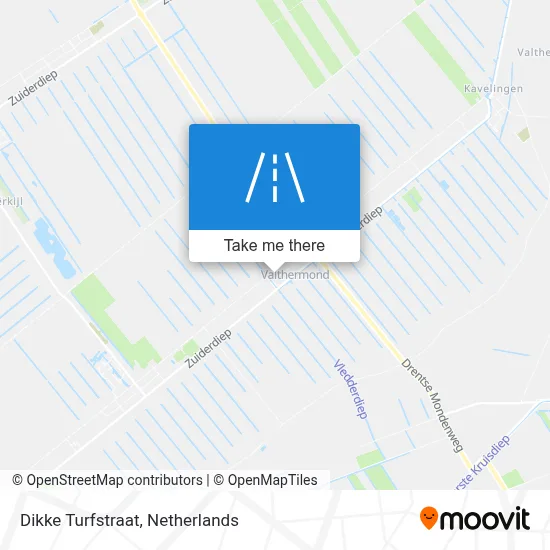 Dikke Turfstraat map