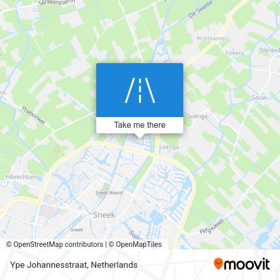 Ype Johannesstraat map