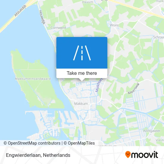 Engwierderlaan map