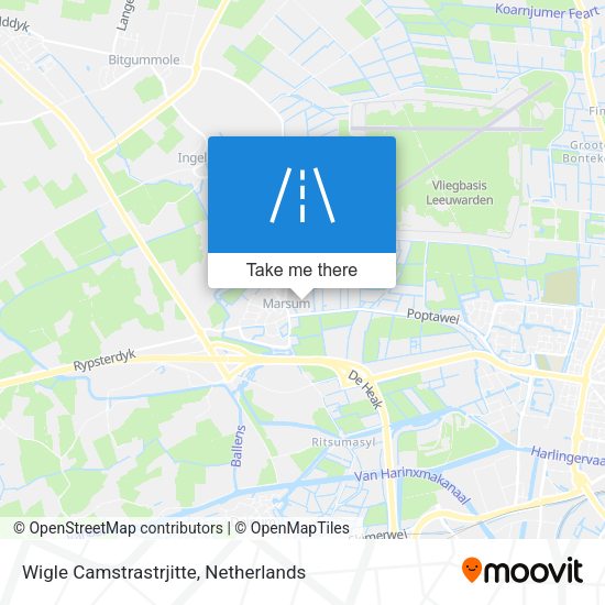 Wigle Camstrastrjitte map