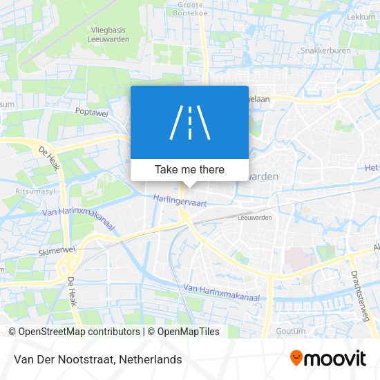 Van Der Nootstraat map